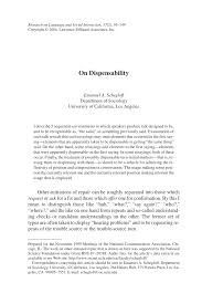 Plus d'un million de pièces neuves et certifiées. Pdf On Dispensability