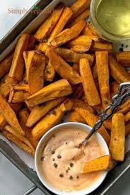 Best sauce for sweet potato fries / healthy, crispy baked sweet potato fries are completely possible!. Sponsored These Air Fryer Sweet Potato Fries Are So Easy So Delicious The Best Part Is In 2020 Easy Cooking Recipes Sweet Potato Fries Air Fryer Sweet Potato Fries