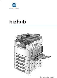 A different option that is offered by konica minolta for a laser printer can be found in konica minolta bizhub 210. Konica Minolta Bizhub 210 Bizhub 162 User Manual