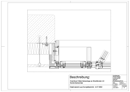 A 01 0012 Anschluss Faltschiebeanlage An Blockfenster Mit Sonderdeckschale Mimari Detaylar Mimari