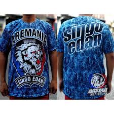 Secara, yang menjadi lawan adalah persebaya surabaya. Baju Kaos Arema Aremania Singo Edan Shopee Indonesia