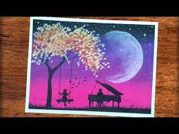 Gambar pemandangan alam adalah suatu anugerah paling besar yang diberikan oleh sang pencipta kepada makhluk di bumi. Piano Cara Menggambar Dan Mewarnai Gradasi Langit Malam Dengan Oil Pastel Gambar14 Youtube Cara Menggambar Langit Malam Seni Krayon