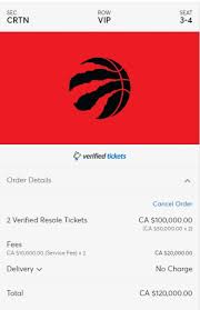 want courtside seats to see raptors in nba finals itll