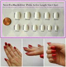 acrylic nail length chart best picture of chart anyimage org