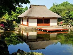 Japanischer Garten Teehaus Garten Pflanzen Planten Un Blomen Teehaus Japanischer Garten Japanisches Teehaus