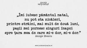 We did not find results for: Dor De È›arÄƒ Citat De George Enescu Vocea NaÈ›ionalÄƒ