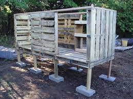 How to build a chicken coop using pallet wood. Making A Chicken Coop Out Of Old Pallets Chicken Coop Pallets Chickens Backyard Chicken Diy