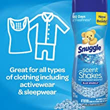 Lift your mood and excite your senses with snuggle®'s unique scent . Amazon Com Snuggle Scent Shakes In Wash Scent Booster Beads Blue Sparkle 9 Ounce Pack Of 4 Health Household