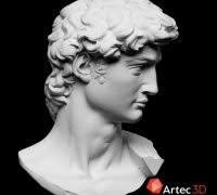 david michelangelo bust" 3D Models to Print