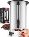 Amazon.com | Zulay Commercial Coffee Urn - 100 Cup Fast Brew ...