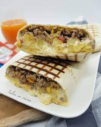 Tacos Viande Hachee Sauce Fromagere O Tacos Recettes De Cuisine Recette De Tacos Recette Avec Viande Hachee