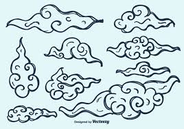 Download Chinese Cloud Drawing Chinese Cloud Drawing Cloud Drawing Cloud Tattoo How To Draw Hands