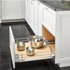 Add draw inserts, pulls, and. Premiere Pullout Shelf Basket Base Cabinet Featuring Gray Or Maple Solid Bottom With Blum Full Extension Soft Close Slides By Rev A Shelf Kitchensource Com