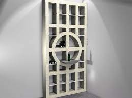 Casier en bois pour bouteille de vin en cave. Une Cave A Vin Sur Mesure En Beton Cellulaire