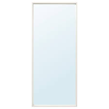 Nissedal Miroir Blanc 65x150 Cm Ikea Spiegelglas Grote Spiegel Ikea