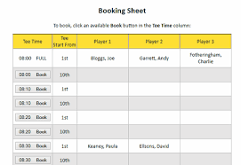 Online Booking Into Competitions