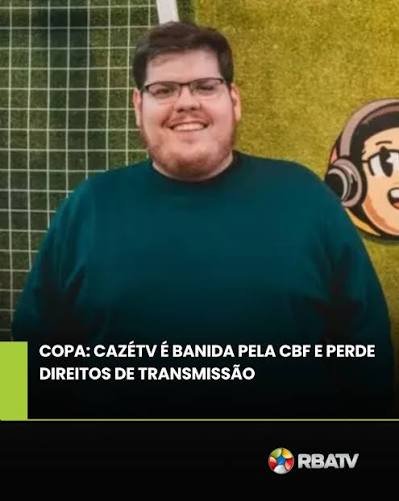 CazéTV é desclassificada pela CBF e perde direitos de transmissão da Copa do Brasil até 2030