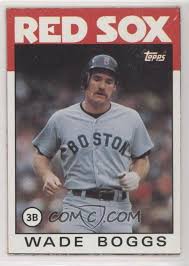 Rookies & traded sets were common in this era of. 1986 Topps Wax Box Bottom B Wade Boggs