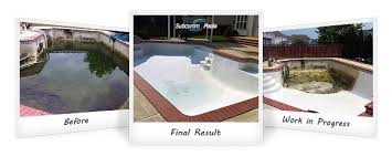 Carefully pour from a flower watering can, a diluted acid mixture onto wet concrete. When To Consider An Acid Wash For Your Swimming Pool Subcomm Pools