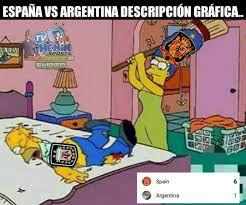 Only player to score for argentina against every conmebol nation. Espana Le Dio A Argentina Hasta Para Llevar Y Los Memes Tambien Mediotiempo