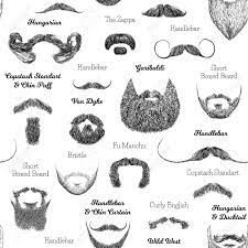 Types of mustaches moustache chevron names google search mustache moustaches. Vector Seamless Pattern With Beards And Mustaches Hand Drawn Illustration With Fashionable Men S Styles Linear Graphics Kinds And Names Of Hairstyles Royalty Free Cliparts Vectors And Stock Illustration Image 93022078