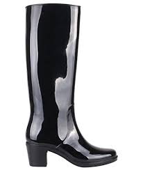 Commandez bottines en soldes sans frais de livraison retour gratuit paiement sur facture grandes soldes. Krisp Femme Bottes De Pluie Caoutchouc Petit Talon Bloc