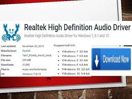 He's been writing about tech for more tha. How To Download Realtek Hd Audio Drivers In Win 7 Win 8 Win 10 32 Bit 64 Bit Youtube