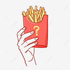 Hand Pick Fries Png Free Material French Fries Fried Food Red Png Transparent Clipart Image And Psd File For Free Download Sketch Free Clip Art Watercolor Flower Background