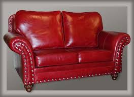 Wild Horse Saloon Western Loveseat Western Sofas And Loveseats Beautiful Crimson Red Leather Upholster Red Leather Sofa Red Leather Couches Leather Sofa Sale