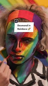 All part of the process. @Desmond Napoles at Wonderland Dreams. Video by  Evan Carter #alexameadeart #art #painting #nycart #rainbow  #desmondisamazing #colorful #rainbow #pride #pridemonth #Later