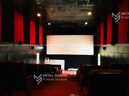 Portable Shipping Container Cinema Hall ...