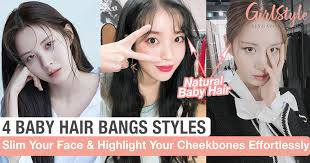 Styling your baby hairs can be hard, but with just a little product and a brush, you can create so many different looks, guided by these celebs for get your baby hairs in formation with these 14 styles. Korean Baby Hair Bangs Styles For A Slimmer Smaller Face Girlstyle Singapore