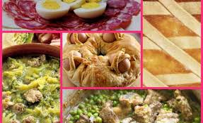 Menu template (ms word 2000 zip file). Storia E Simboli Del Tradizionale Pranzo Di Pasqua Napoletano Ritatour