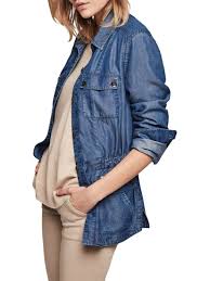 Women Buy Gerard Darel Jordyn Jacket Blue Jeans 15900602