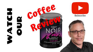 Carefully selected 100% arabica beans are expertly roasted to create a coffee that . Review Of Noir Folgers Coffee A Product Review Youtube