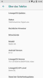 Xiaomi redmi 4a (rolex) global official rom, include stable, weekly and beta miui firmware which can be updated with recovery and fastboot (need mi flash tool). Rom Unofficial Lineageos 15 1 For Xiaomi Redmi 4a Amp 5a Unified Ota Xda Forums