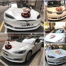 花車又出動啦 你哋揀咗未呢 歡迎查詢 tesla 花車 tesla花車 結婚花車 weddingcar 婚車 wedding car sports car car