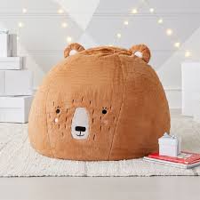 Sale Ends Soon Shop Small Furry Bear Bean Bag Chair Give The Comfiest Seat In The Kids Room An Adorab Bean Bag Chair Covers Bean Bag Chair Floor Pillows Kids