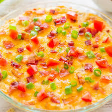 Baked Blt Dip Fully Loaded So Easy Averie Cooks Recipe Blt Dip Recipes Cooking