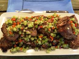Baby Lamb Chops With Cucumber Mint Relish Recipe Lamb Chops Lamb Recipes Lamb Patties