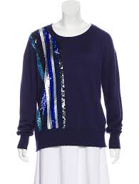 Prabal Gurung Cashmere Silk Embellished Sweater Clothing