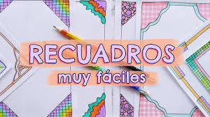 Cuánto han gritado los dos en las cuartillas usadas, en las hojas manchadas de la primera tinta, como una adolescente que se. 11 Margenes Bonitos Y Muy Faciles Bordes Y Recuadros Para Portadas De Cuaderno Cartas O Carteles Youtube