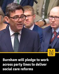 Andy Burnham will meet with leaders of the two main parties to help him  tackle the system