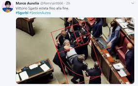 Tu pensa questa hillary clinton che dopo aver buttato bombe, bombe, bombe e bombe per importare la democrazia. Artribune Sgarbi Trascinato Fuori Dal Parlamento Sembra Facebook