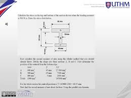 Grade to cgpa and percentage calculator. Ppt Bfc 20903 Mechanics Of Materials Chapter 3 Stress In Beam Powerpoint Presentation Id 5968660