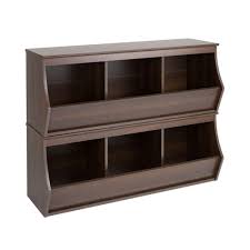 Way basics stackable eco storage cube cubby organizer espresso wood grain. Prepac 36 In H X 46 In W X 16 In D Espresso Wood 6 Cube Storage Organizer Ersm 0003 2m The Home Depot