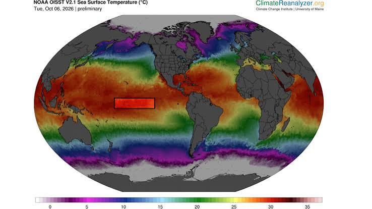An extraordinary record': The temperature just soared above 86 degrees F in a key region of the Pacific Ocean, and it might signal a new kind of El Niño | Live Science