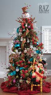 Snowman Christmas Tree Christmas Tree With Coloured Lights Cool Christmas Trees Christmas Tree Decorations Diy