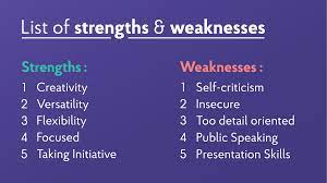 Your strengths and weaknesses should reflect the requirements of the role. 22 Strengths And Weaknesses For Job Interviews 2021 Best Answers
