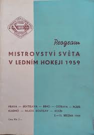 Júna 2021 len v lotyšsku, o čom rozhodlo iihf. Program Mistrovstvi Sveta V Lednim Hokeji 1959 Marken Cz Knihy Dvd Rocenky A Casopisy O Sportu